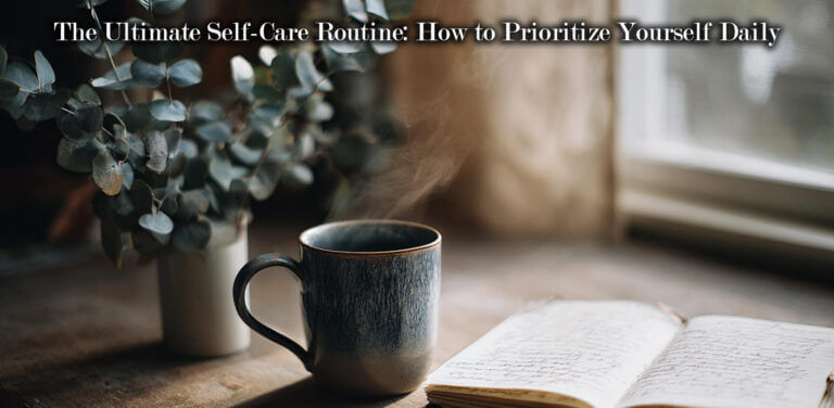 The Ultimate Self-Care Routine: How to Prioritize Yourself Daily